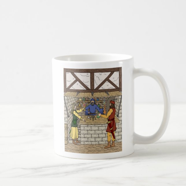 Apothekenladen Kaffeetasse (Rechts)