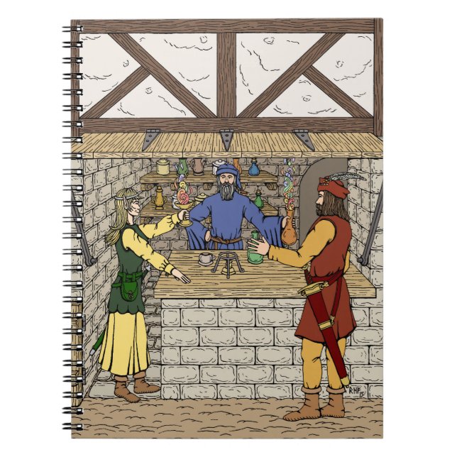 Apothekenladen Notizblock (Vorderseite)