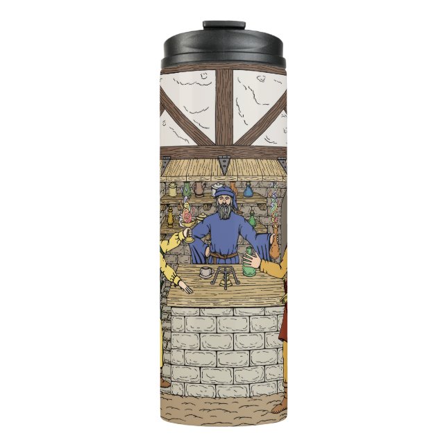 Apothekenladen Thermosbecher (Vorderseite)