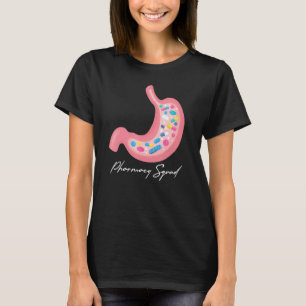 Apothekenteam Pharm D Magen Grafik Apotheker T-Shirt
