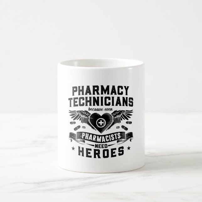Apotheker Apothekenfachpersonal Techniker Tech Kaffeetasse (Mittel)