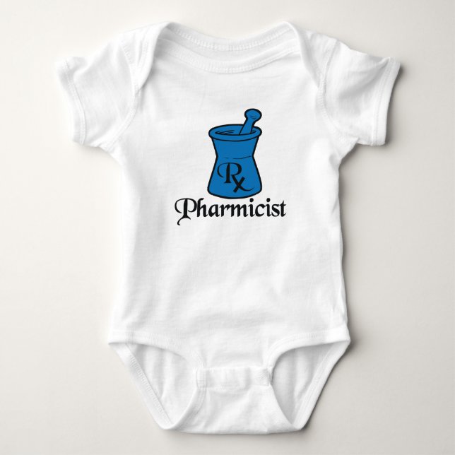 Apotheker Baby Strampler (Vorderseite)