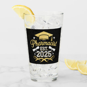 Apotheker Est 2025 Pharmazie-Abschluss Glas