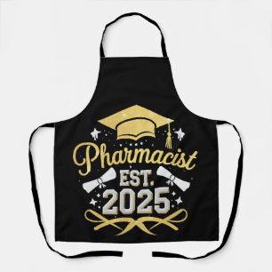 Apotheker Est 2025 Pharmazie-Abschluss Schürze