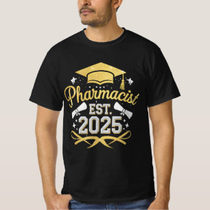 Apotheker Est 2025 Pharmazie-Abschluss T-Shirt