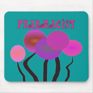 Apotheker-Geschenk-künstlerischer Baum-Entwurf Mousepad