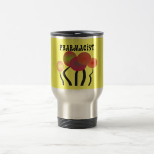 Apotheker-Geschenk-wunderlicher Baum-Entwurf Reisebecher