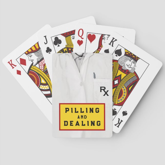 Apotheker, Geschenke für Neuheit Spielkarten (Rückseite)