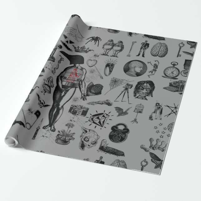 Apotheker Geschenkpapier (Ungerollt)