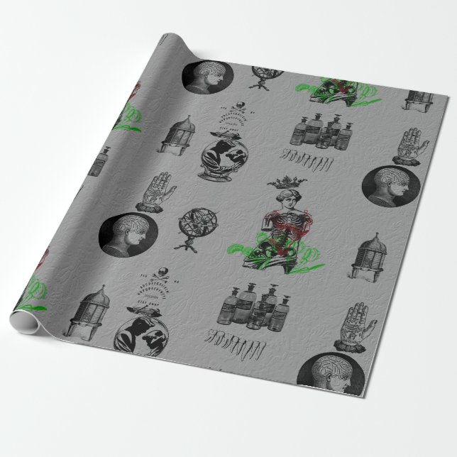 Apotheker Geschenkpapier (Ungerollt)