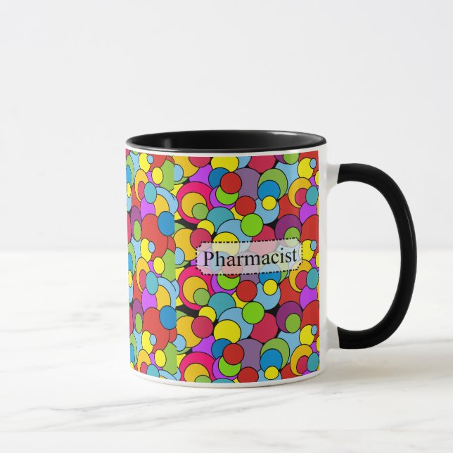 Apotheker gibt Whimsical Bubbles Tasse (Rechts)