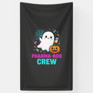 Apotheker Halloween Pharma-Boo Crew Geist Design_ Banner
