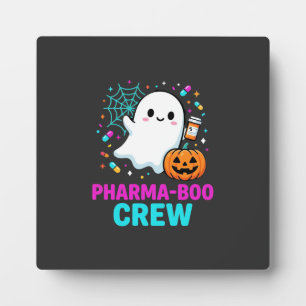 Apotheker Halloween Pharma-Boo Crew Geist Design_ Fotoplatte