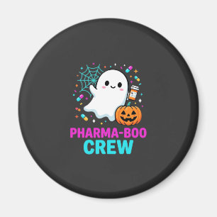 Apotheker Halloween Pharma-Boo Crew Geist Design_ Magnet