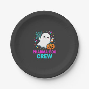 Apotheker Halloween Pharma-Boo Crew Geist Design_ Pappteller