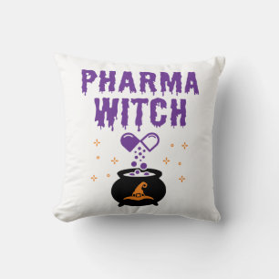 Apotheker Halloween Pharmacy Tech Pharma Witz Kissen