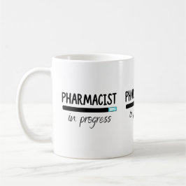 Apotheker im laufenden T - Shirt Kaffeetasse