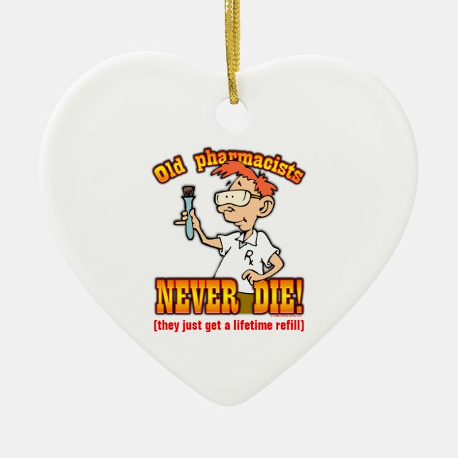 Apotheker Keramikornament (Vorne)