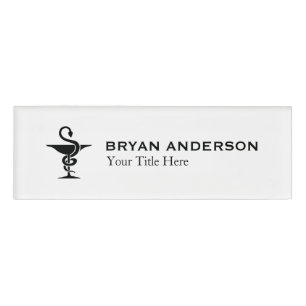 Apotheker Namenschild