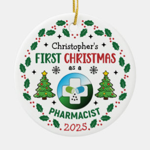 Apotheker Personalisiert Keramik Ornament