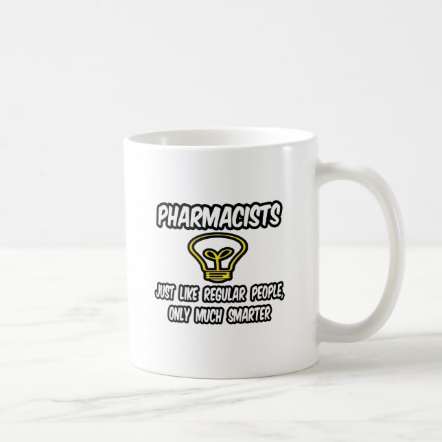 Apotheker... Regelmäßige Leute, nur schlauer Kaffeetasse (Rechts)