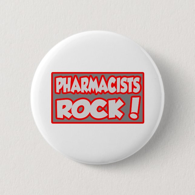 Apotheker Rock! Button (Vorderseite)