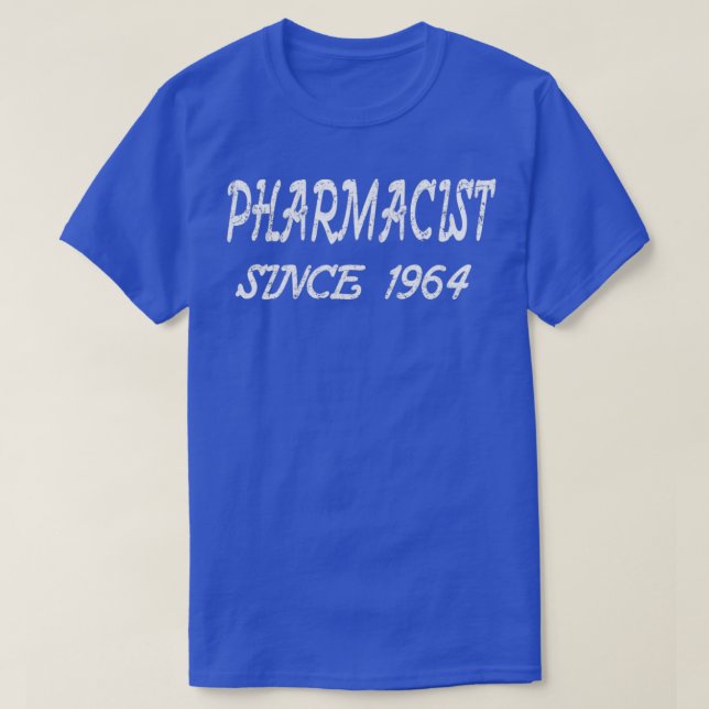Apotheker seit 1964 T-Shirt (Design vorne)