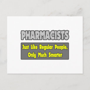 Apotheker...Smarter Postkarte