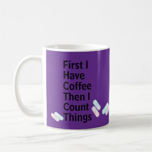 Apotheker Tech ich Kaffee Ich zähle Dinge Tasse