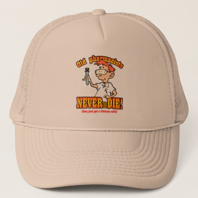 Apotheker Truckerkappe (Vorderseite)