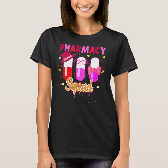 Apotheker Valentinstag T-Shirt (Vorderseite)