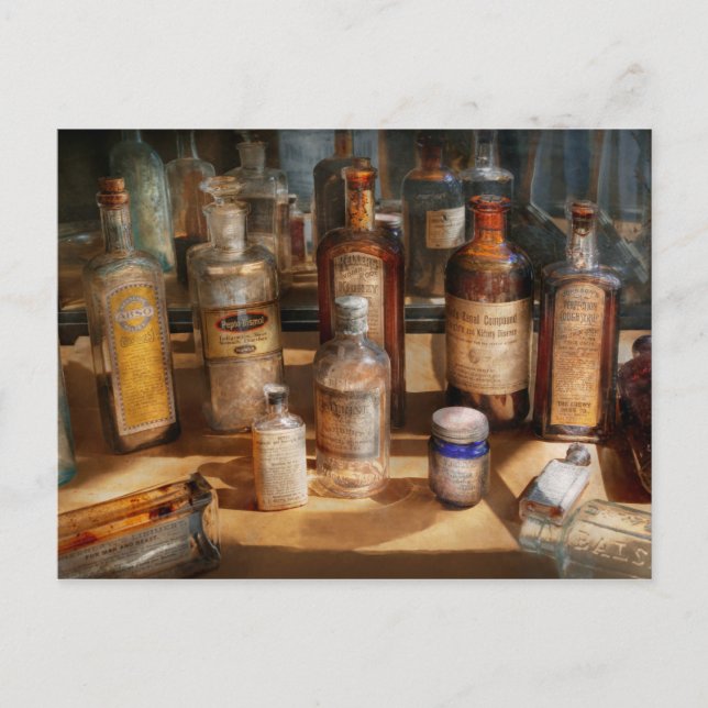 Apotheker - verdaulich postkarte (Vorderseite)