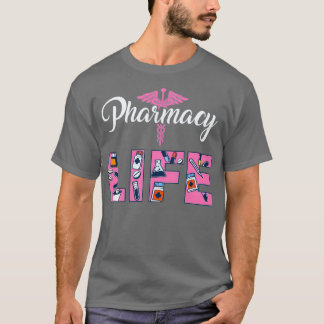 Apotheker verschenken Print Pharmacy Tech Medical  T-Shirt