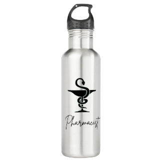 Apotheker Wasserflasche aus nicht rostendem Stahl Edelstahlflasche