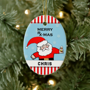 Apotheker Weihnachtskollektion Keramik Ornament