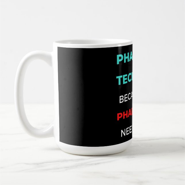 Apotheker, weil sogar Apotheker Kaffeetasse (Links)
