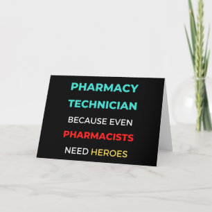 Apotheker, weil sogar Apotheker Karte