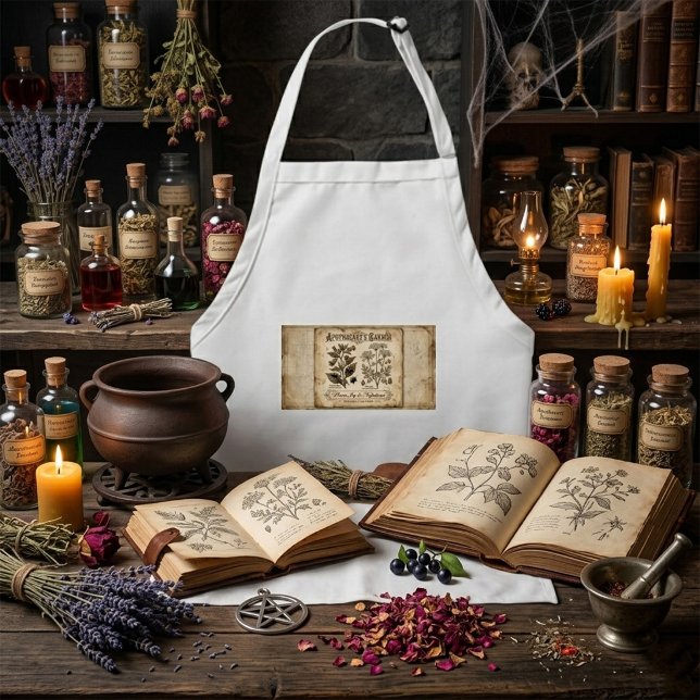 Apothekergarten Giftige Nachtschatten Schürze (Von Creator hochgeladen)