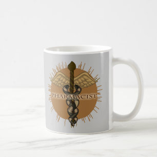 Apothekerin Caduceus Kaffeetasse