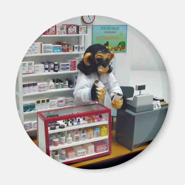 Apothekerin Magnet (Vorne)