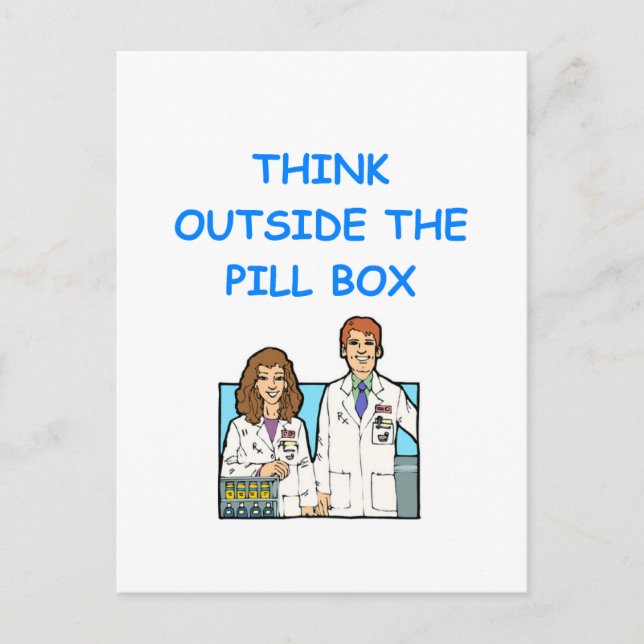 Apothekerin Postkarte (Vorderseite)