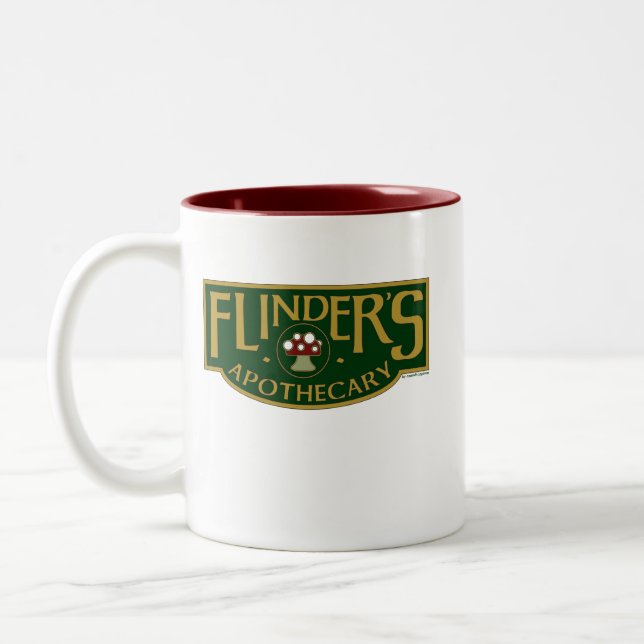 Apothekerische Tasse von Flinder (Links)