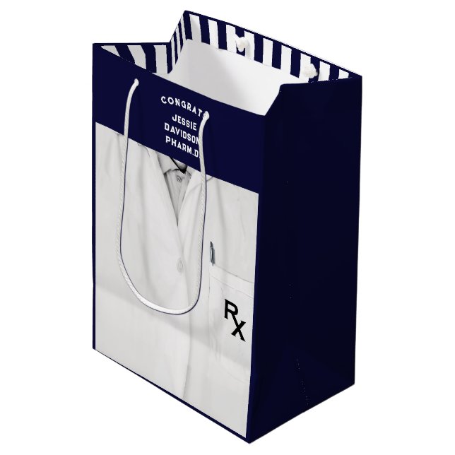 Apothekerschule Grad Mittlere Geschenktüte (Vorderseite Schrägansicht)