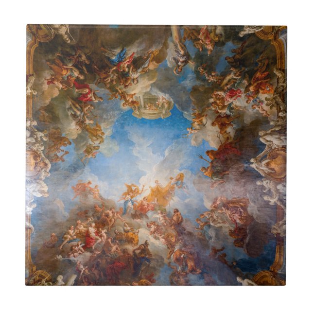 Apotheose des Herkules im Schloss Versailles Fliese (Vorderseite)