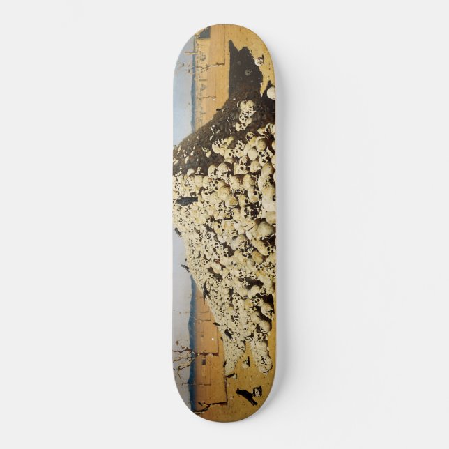 Apotheose des Krieges (Tod und Zerstörung) (Schäde Skateboard (Vorderseite)