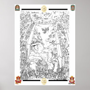 Apotheose oder Dante Poster