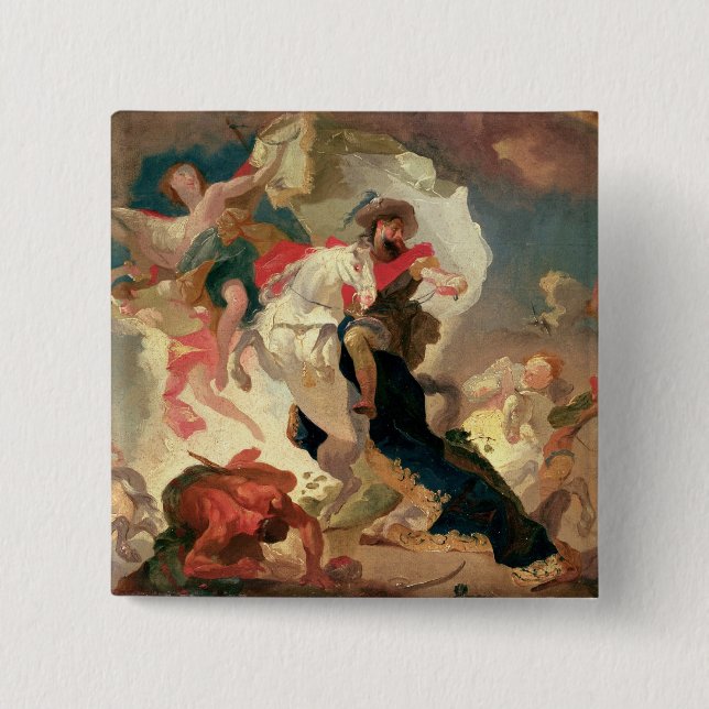 Apotheose von St James das größere Button (Vorderseite)
