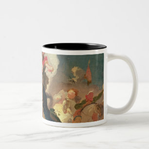 Apotheose von St James das größere Zweifarbige Tasse