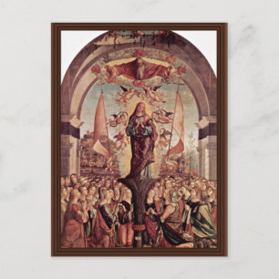 Apotheose von St. Ursula durch Carpaccio Vittore Postkarte