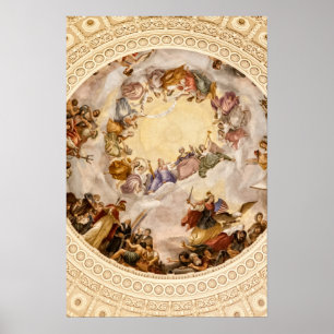 Apotheose von Washington Poster